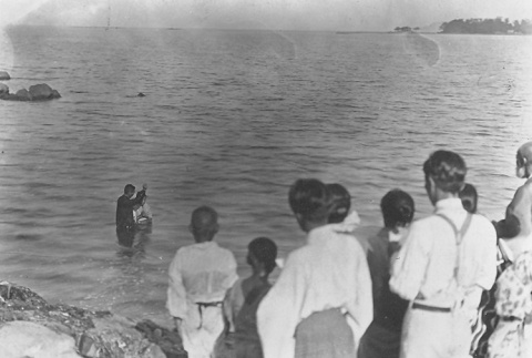 Baptism in Japan (ddr-densho-157-152)