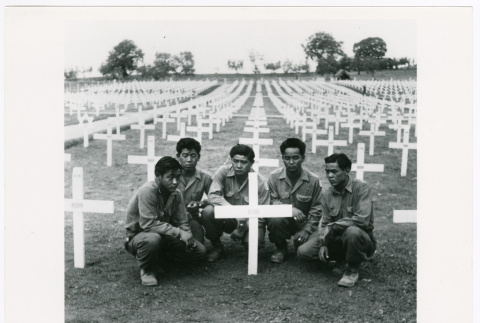 Five with headstone (ddr-densho-1007-201)