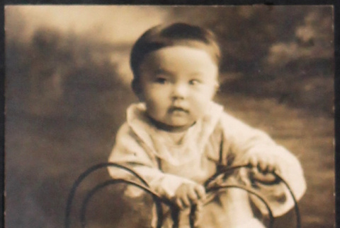 Portrait of toddler (ddr-densho-493-167)