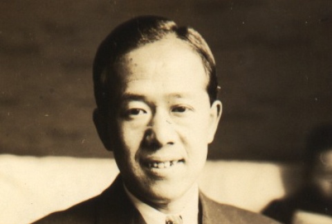 Matsutaro Kawaguchi, a writer (ddr-njpa-4-559)