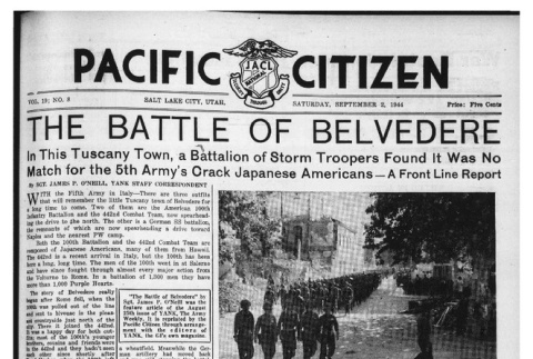 The Pacific Citizen, Vol. 19 No. 8 (September 2, 1944) (ddr-pc-16-36)
