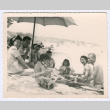 at the beach (ddr-densho-378-1105)