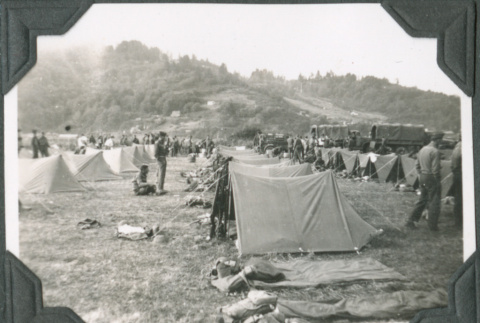 Row of tents (ddr-ajah-2-223)