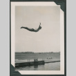 Photo of a man performing a swan dive (ddr-densho-483-375)