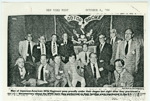 New York Post review of Nisei Soldier (ddr-densho-1007-1495)