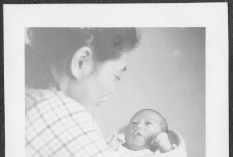 Baby Richard held by mom (ddr-densho-443-59)