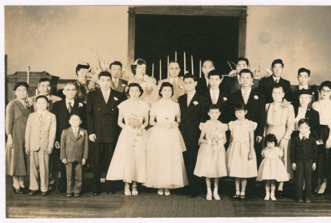 Wedding of Mary Kouchi & Tsuyoshi Nakahara (ddr-densho-477-250)