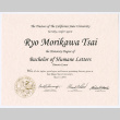 RT Honorary Degree from SDSU (ddr-densho-446-457)