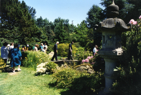 Kubota Garden tour; Kasuga Lantern (ddr-densho-354-1725)