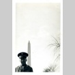 Danny Y. Teruda at the Washington Monument (ddr-densho-22-288)