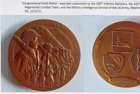 Congressional Gold Medal (ddr-densho-539-141)
