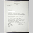 Letter to John Honda from William Yoshino (ddr-chijacl-1-476)
