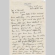 Letter from Thomas Saegusa to Kaneji Domoto (ddr-densho-329-104)