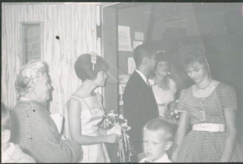Receiving line (ddr-densho-523-355)