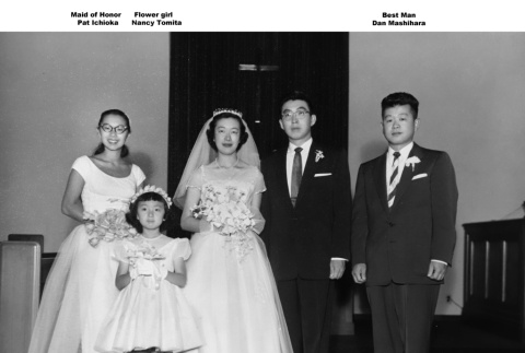 Wedding party for Kenji Tomita and Mary Nakata's wedding (ddr-ajah-6-46)