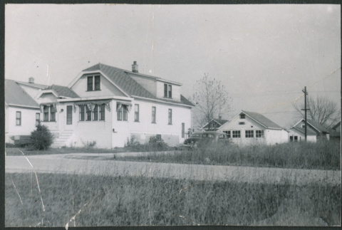 House with garage visible (ddr-densho-523-229)