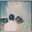 Couple by Seattle Center fountain (ddr-densho-523-437)