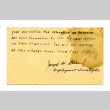 Postcard from Joseph G. Beeaon to Mr. George Naohara, November 2, 1942 (ddr-csujad-38-553)