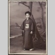 Portrait of Japanese woman in kimono (ddr-densho-259-67)