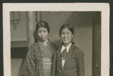 Woman and girl (ddr-densho-442-12)