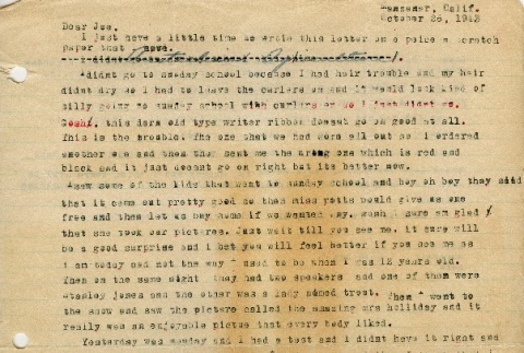 Letter to a Nisei man from his sister (ddr-densho-153-90)