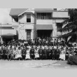 Large group posing for photo outside Temple (ddr-ajah-3-248)