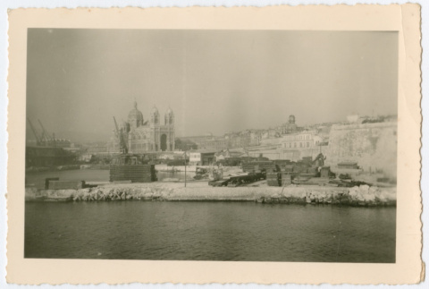 Cathedral and waterfront of Italian City (ddr-densho-368-132)