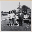 Family standing in yard (ddr-densho-522-106)