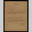 Letter from C.L. Wilcoxson, Chief Warrant Officer, to George H. Nakamura, August 22, 1944 (ddr-csujad-55-2366)