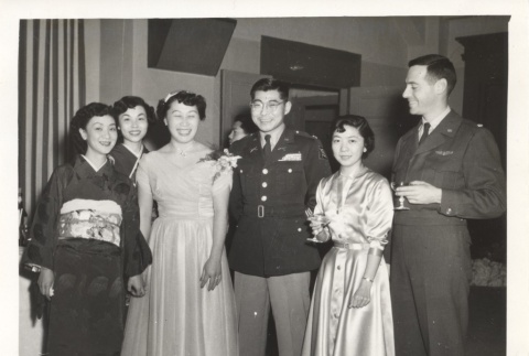 Wedding Reception of Olinda Saito and Sgt. Raymond Funakoshi (ddr-one-2-54)