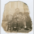 Japanese American father and son (ddr-densho-26-77)
