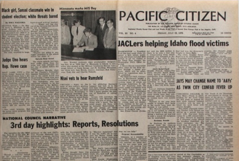 Pacific Citizen, Vol. 83, No. 4 (July 23, 1976) (ddr-pc-48-29)