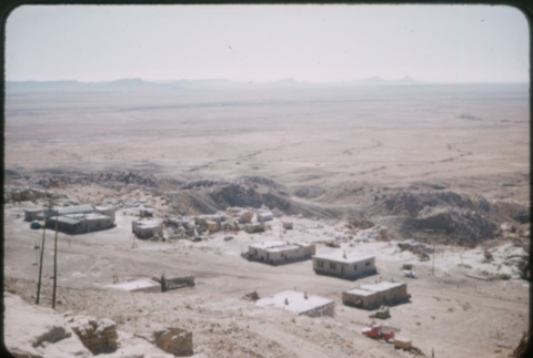 View of buildings in the desert (ddr-densho-338-495)