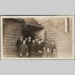 Japanese American and white men and boys at St. Marks church (ddr-densho-259-262)
