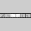 Negative film strip for Farewell to Manzanar scene stills (ddr-densho-317-239)