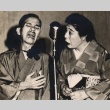Sutemaru Sunagawa and Haruyo Nakamura performing (ddr-njpa-4-2260)