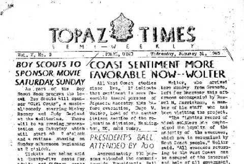 Topaz Times Vol. X No. 9 (January 31, 1945) (ddr-densho-142-377)
