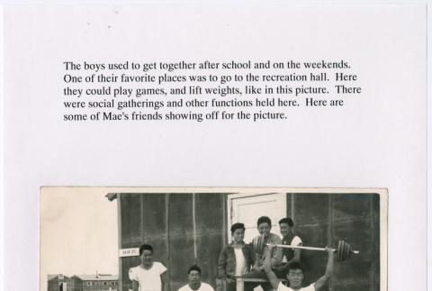 Page with photo and text (ddr-densho-560-32)