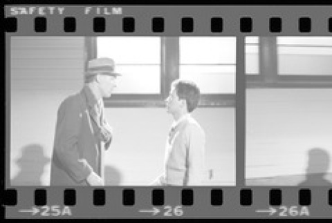 Negative film strip for Farewell to Manzanar scene stills (ddr-densho-317-161)