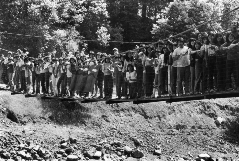 Group photograph for the 1982 Lake Sequoia Retreat (ddr-densho-336-1391)