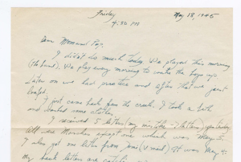 Letter from Tadashi Ishida to Mr. & Mrs. Y Ishida (ddr-densho-535-185)