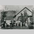 The Kageyama Family in front of their home (ddr-densho-287-11)