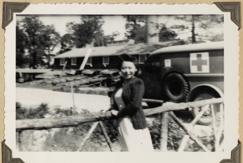 Mary Furushima at Rohwer (ddr-densho-542-497)