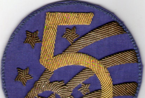 5th squadron Airforce headquarters patch (ddr-densho-563-13)