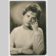 Portrait of woman (BW) (ddr-densho-523-394)