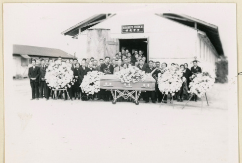 Funeral for Isaku Arai (ddr-densho-37-1767)