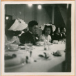 Martha Nozawa, Taro Katayama and Helen Takahashi seated at head table (ddr-densho-410-549)