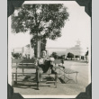 Man sitting on bench (ddr-ajah-2-560)