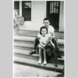Couple with dog (ddr-densho-1007-789)