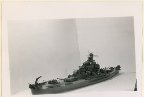 South Dakota ship model (ddr-densho-37-1367)